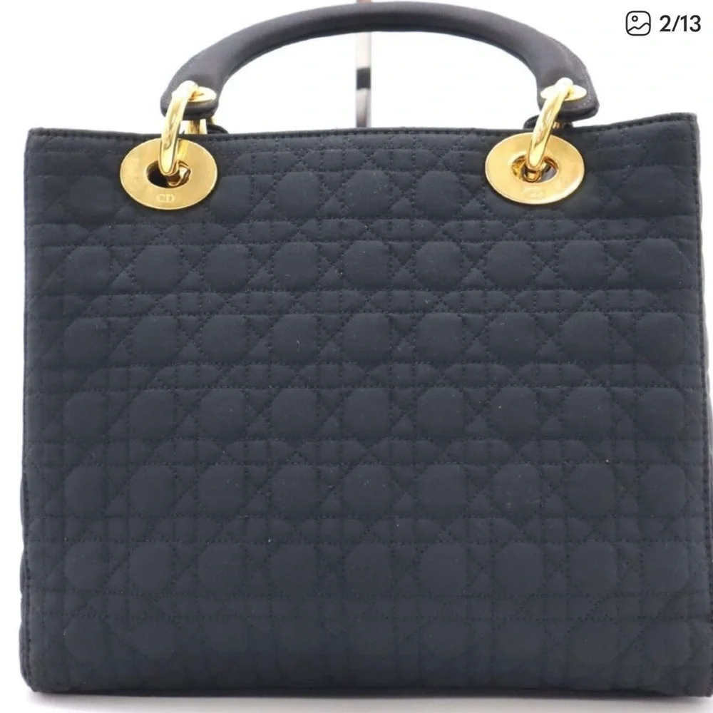 Dior by Lady Dior Cannage Bag with COA - Picture 2 of 16